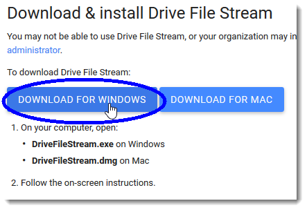 downloading google drive for mac